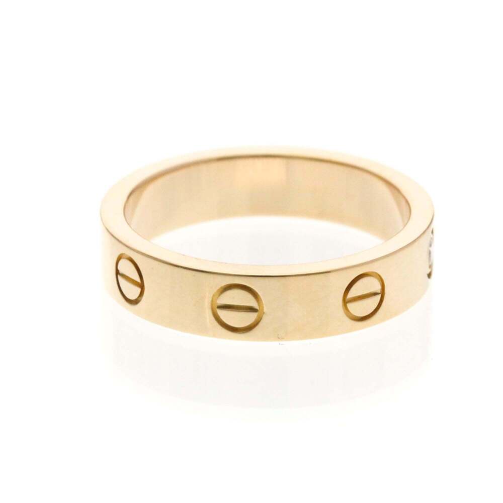 CARTIER Authentic 18k Gold Diamond Love Ring - Picture 4 of 10